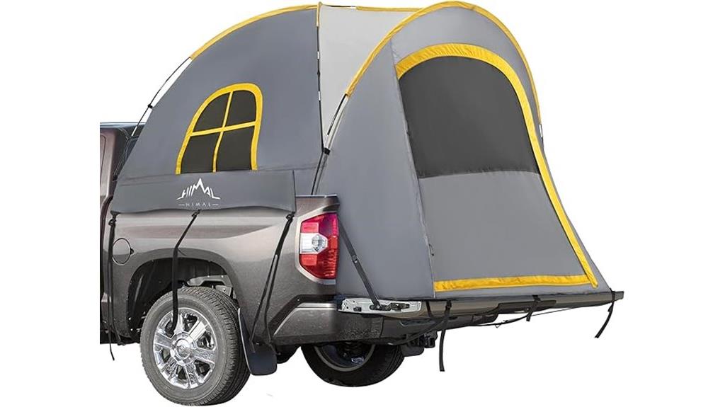 truck bed camping tent