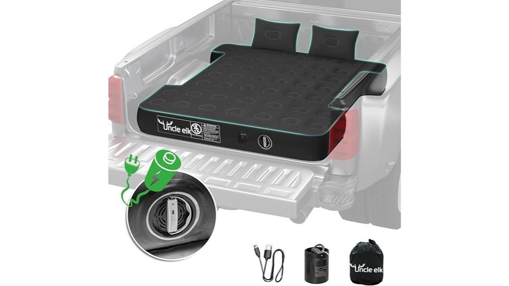 truck bed inflatable mattress
