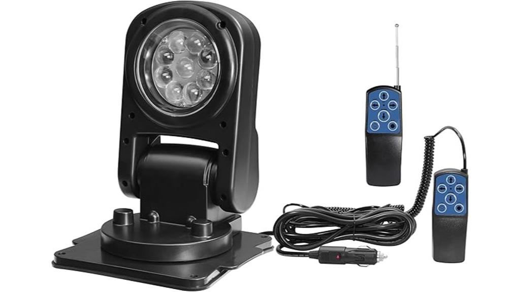 truck remote led spotlights