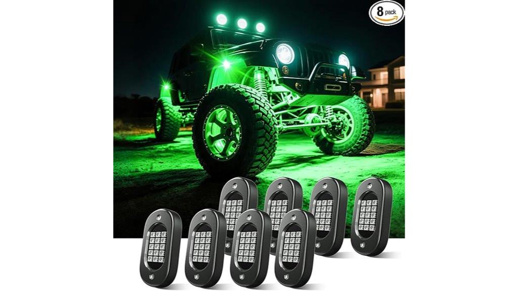 truck rgb rock lights