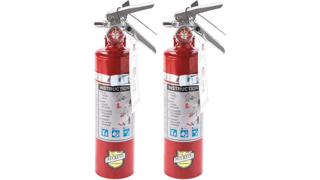 two pack abc extinguishers