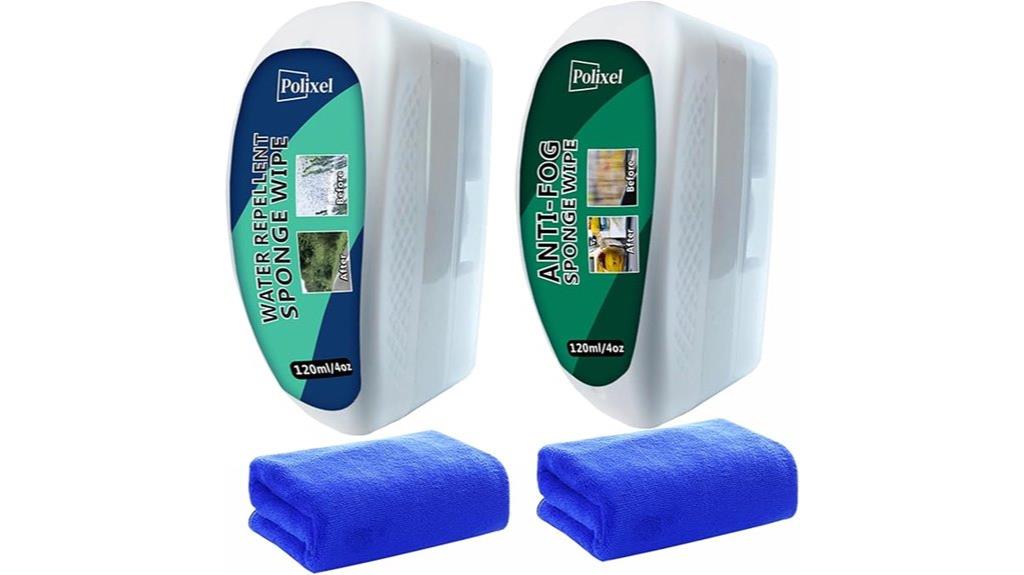 two pack glass repellent