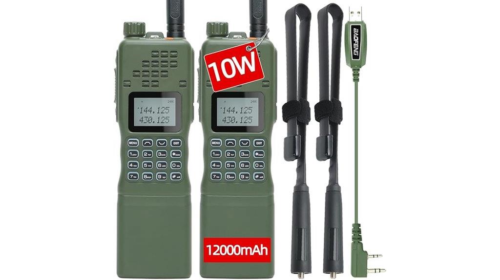two pack ham radios