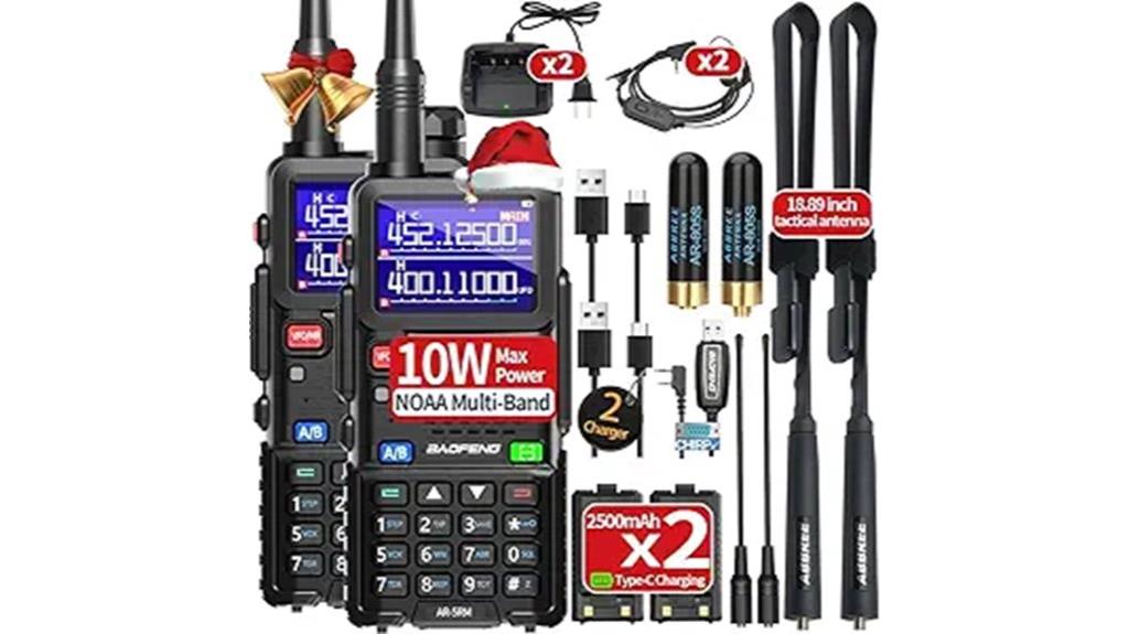 two pack handheld radios