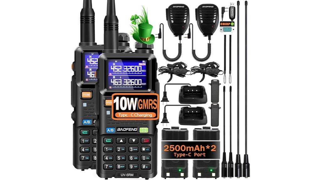two pack handheld radios