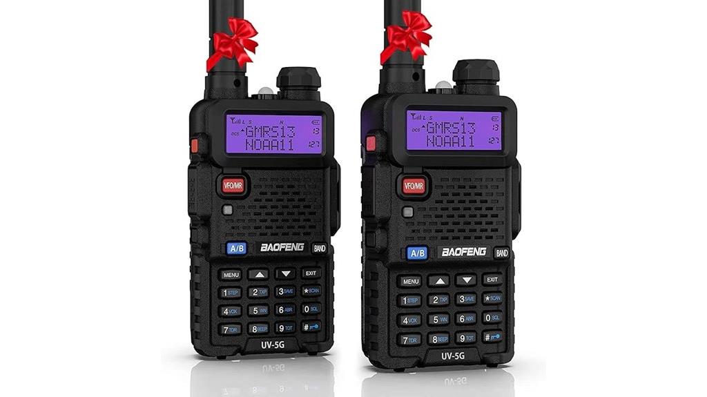 two pack uv 5g radios