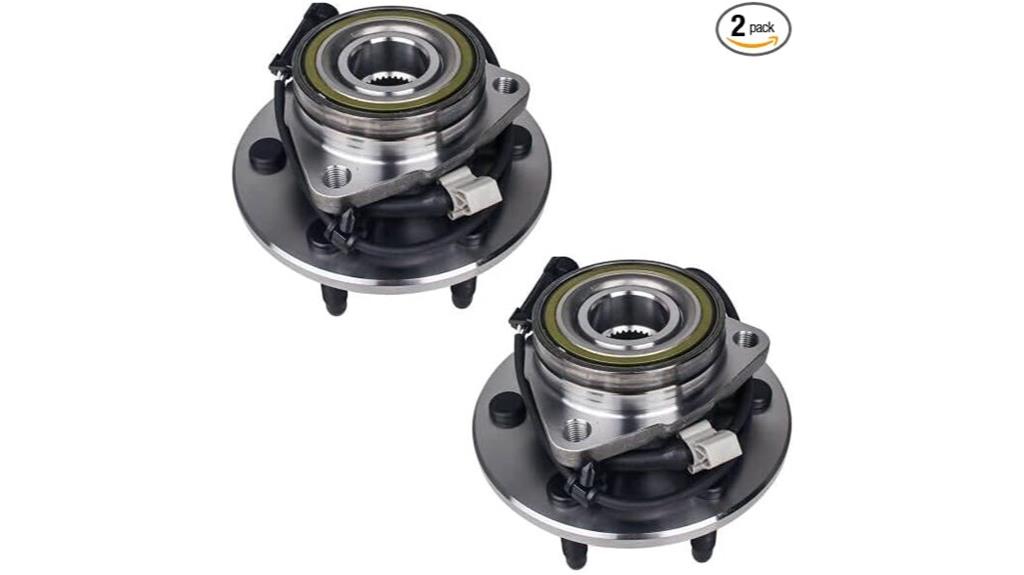 two piece 4wd wheel hub