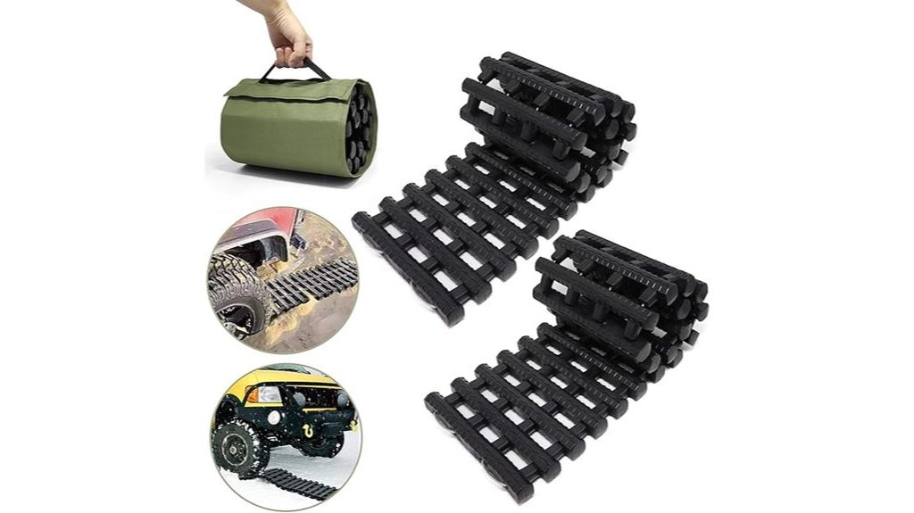 two piece traction mats
