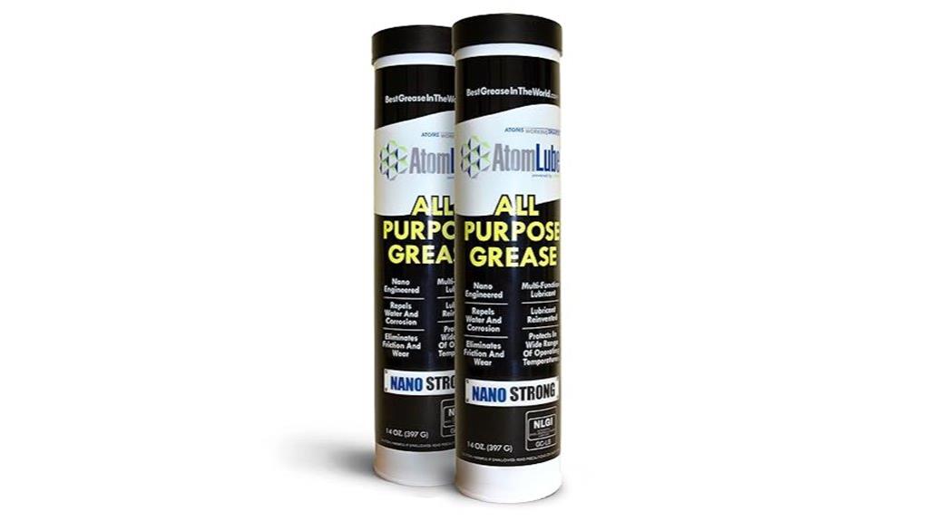 two tubes of grease