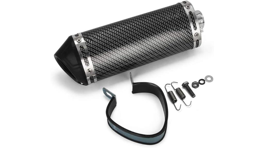 universal 1 5 inch muffler