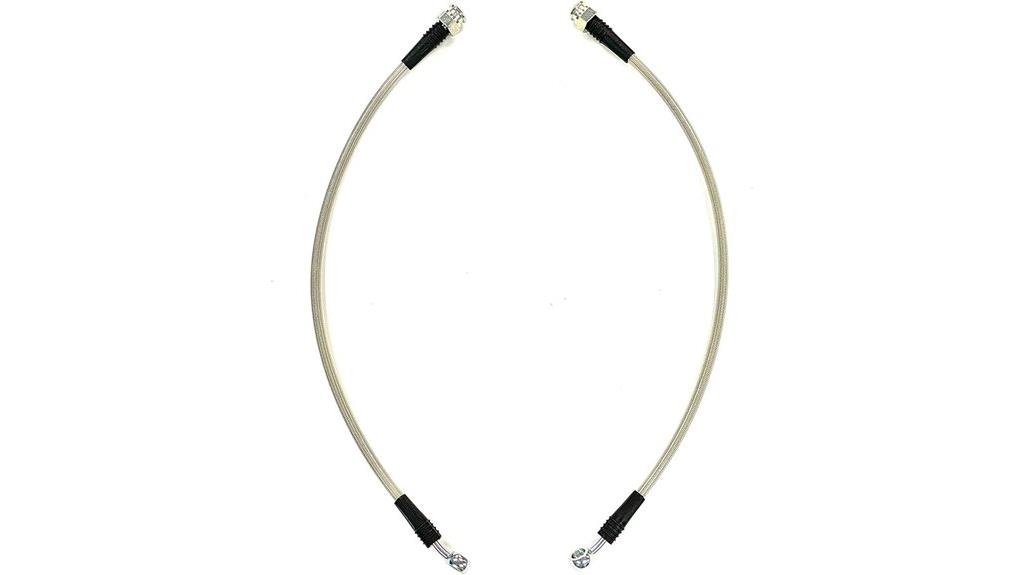 universal braided brake hoses