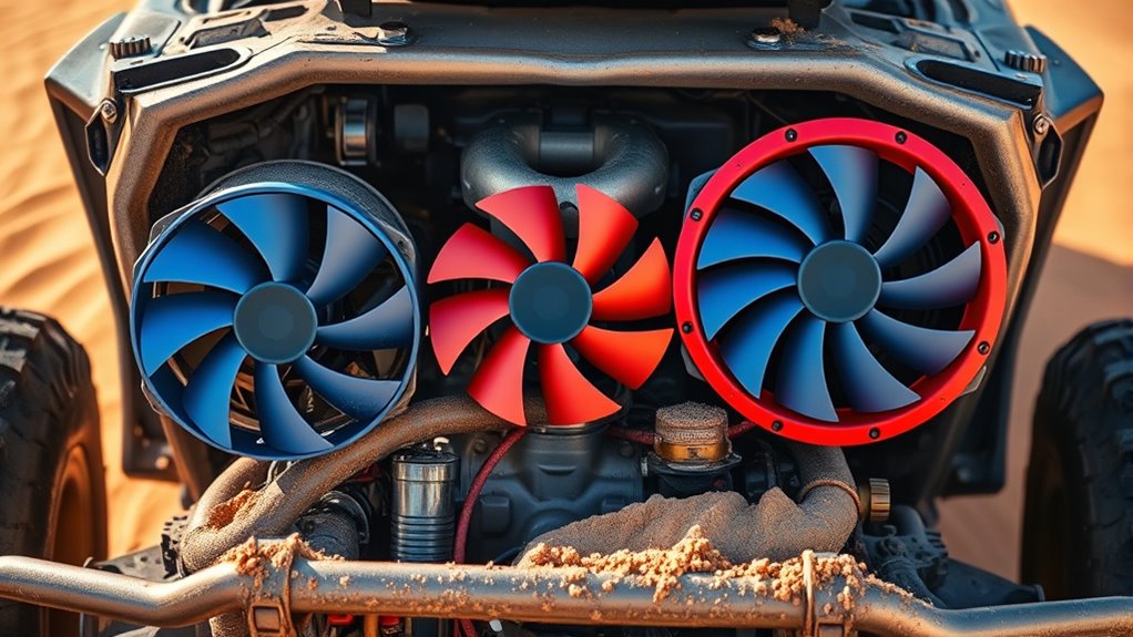 upgrade cooling with fans