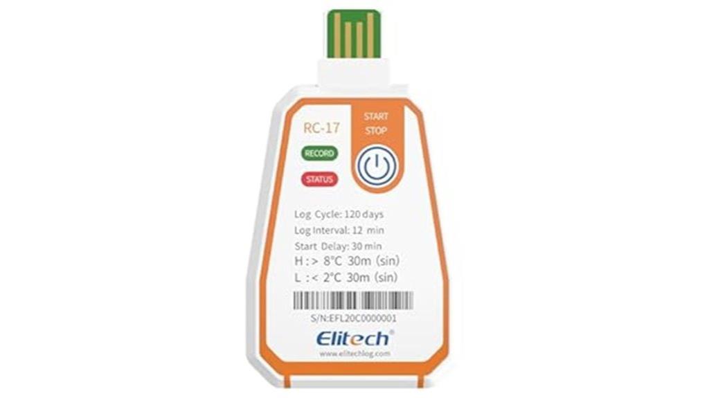 usb temperature data logger