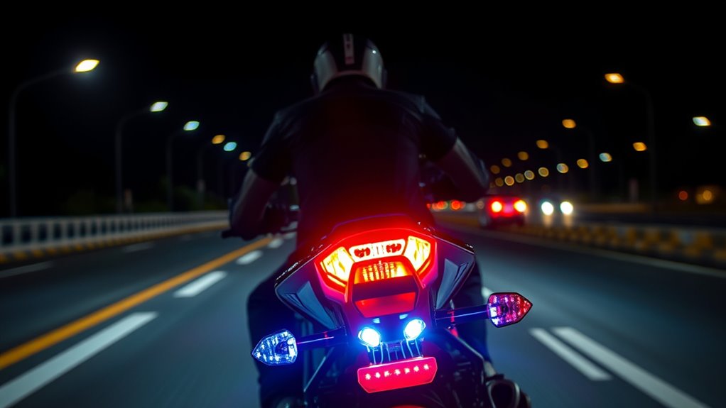 use flashing signals effectively