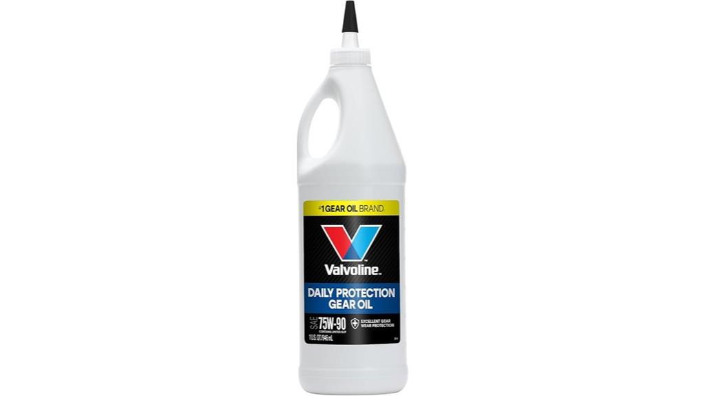 valvoline 75w 90 gear oil