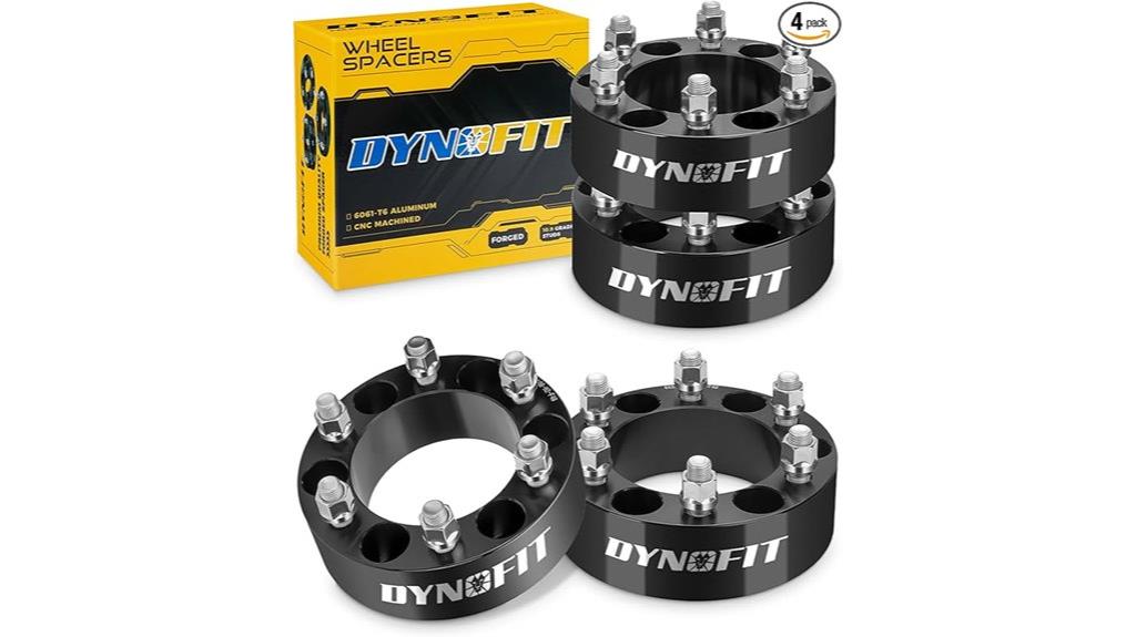 vehicle wheel spacer set