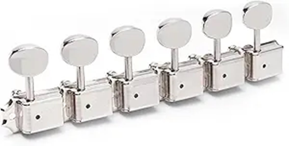 vintage nickel oval tuners