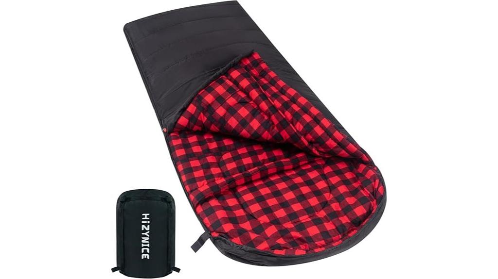 warm winter sleeping bag
