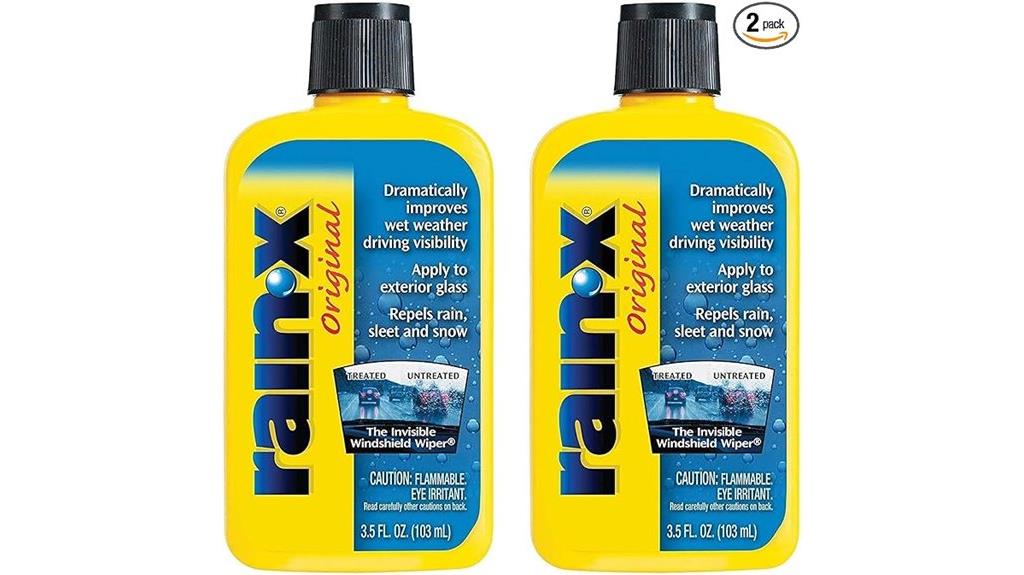 water repellent windshield coating