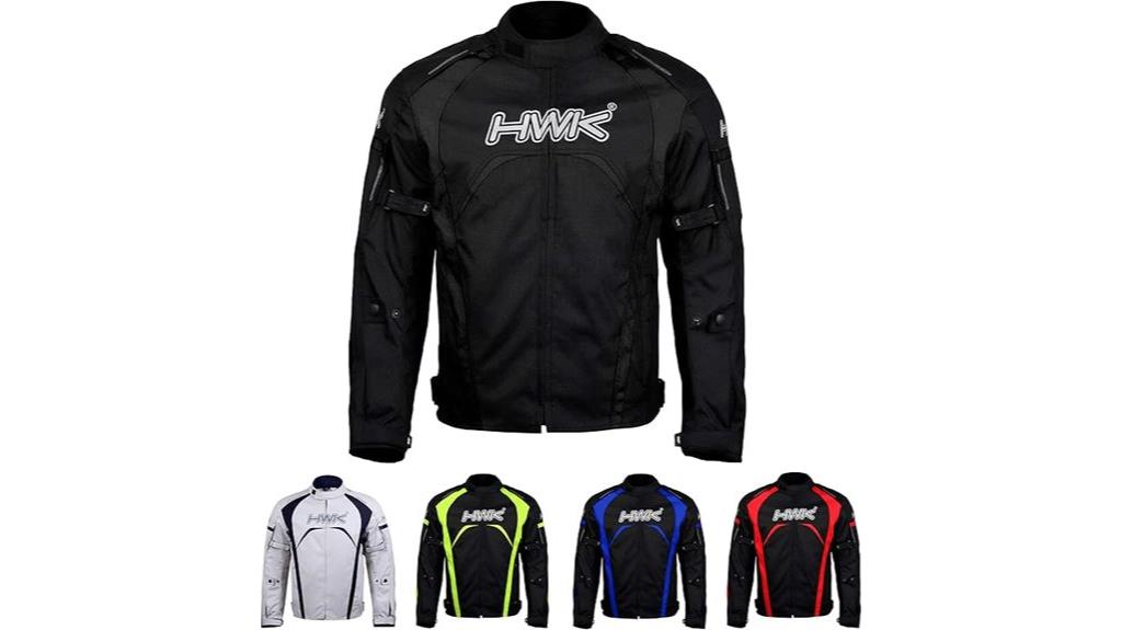 water resistant motorcycle jacket