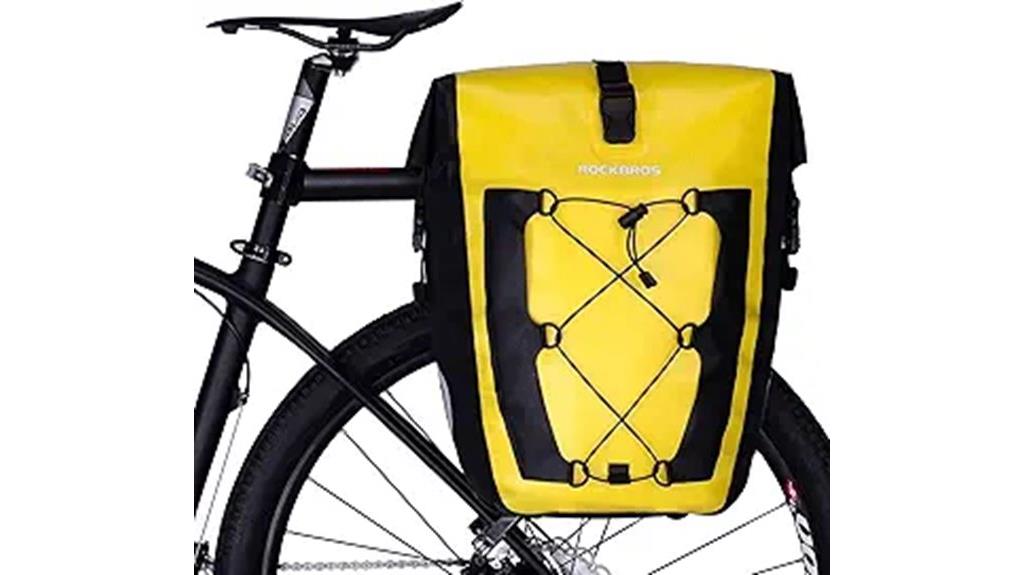 waterproof 27l bike pannier