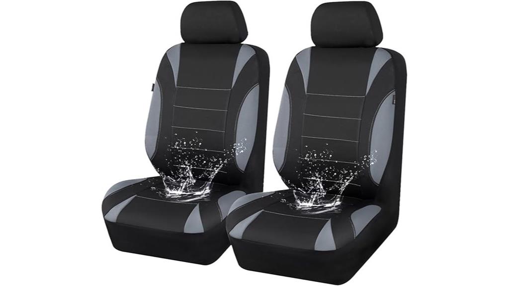 waterproof front seat covers