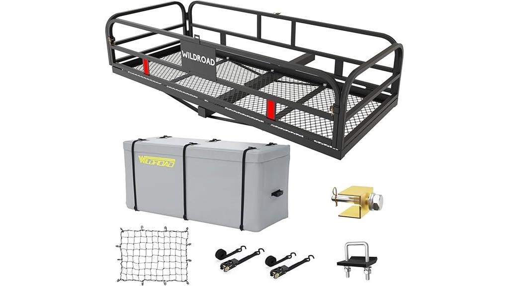 waterproof hitch cargo carrier