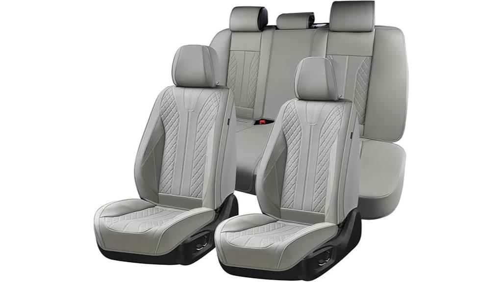 waterproof leather seat cover