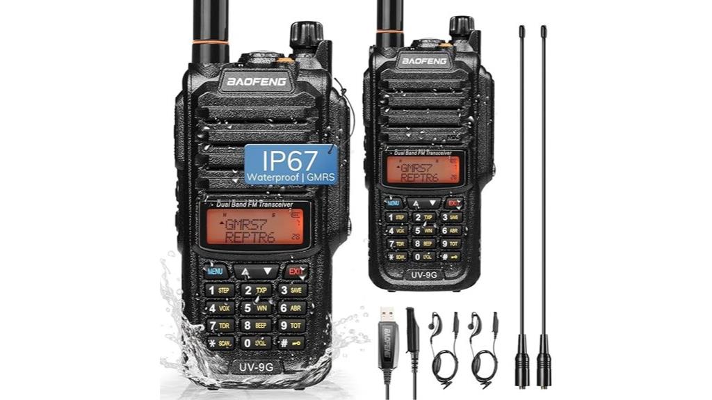 waterproof long range gmrs