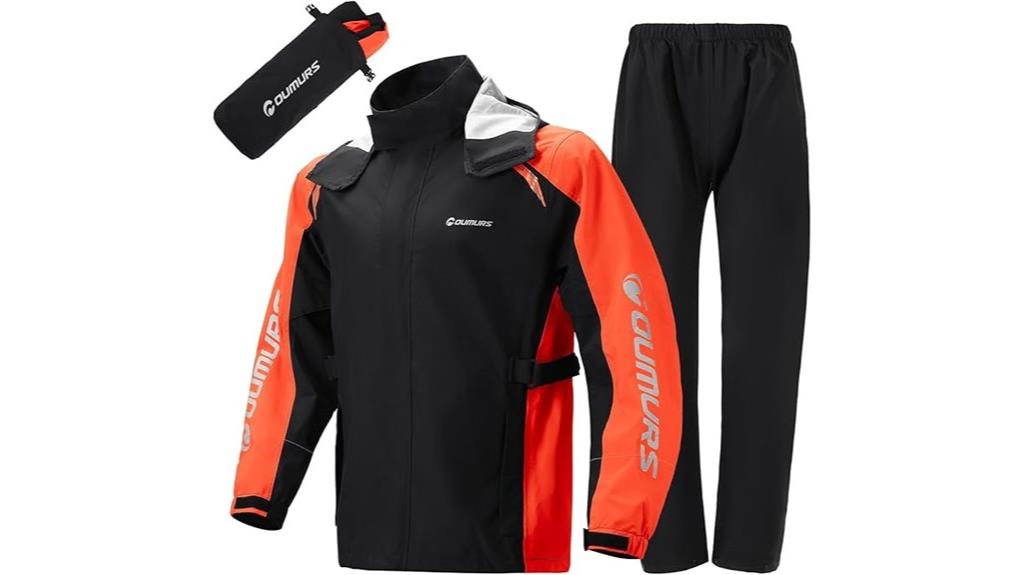 waterproof motorcycle rain gear