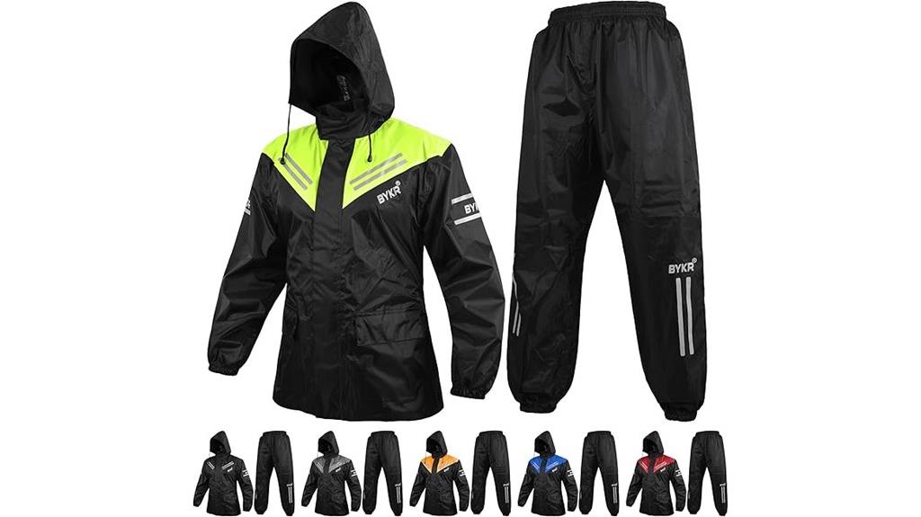 waterproof motorcycle rain suits