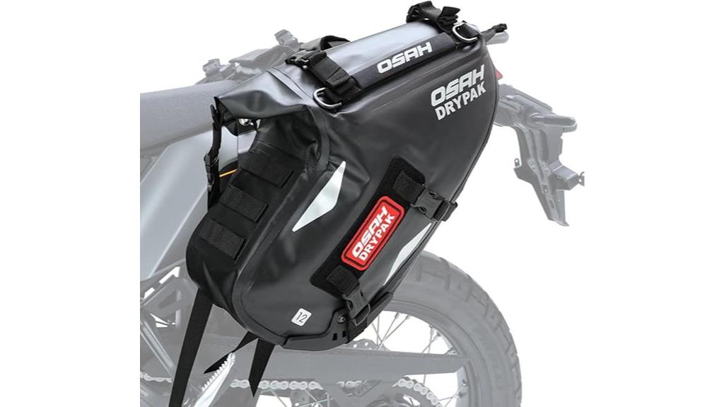 waterproof motorcycle saddle bags
