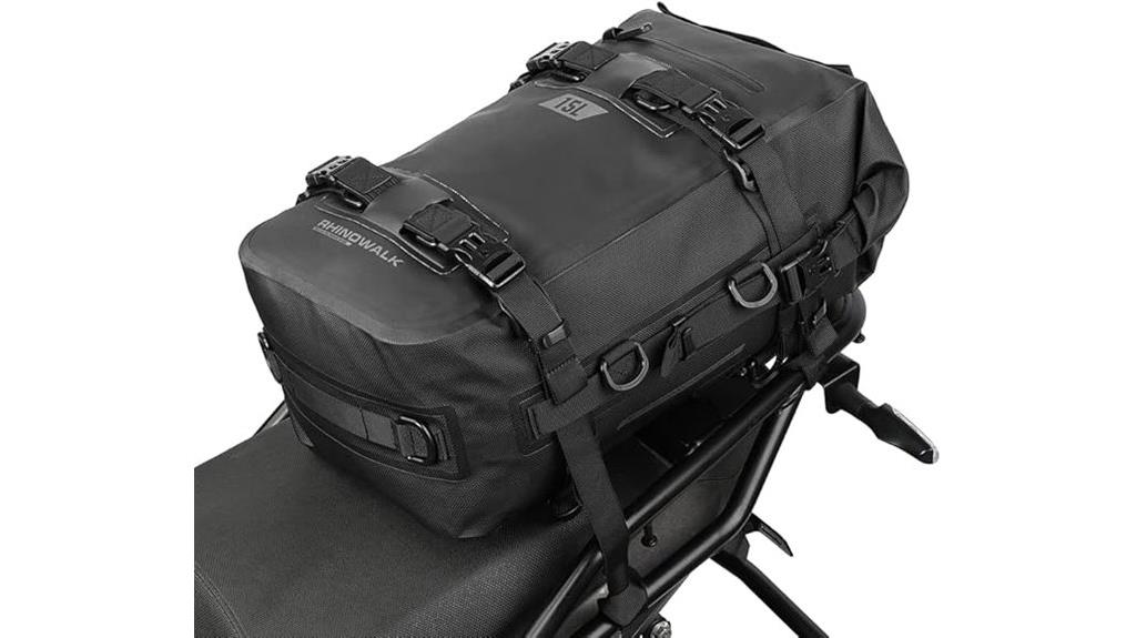waterproof motorcycle tail bag