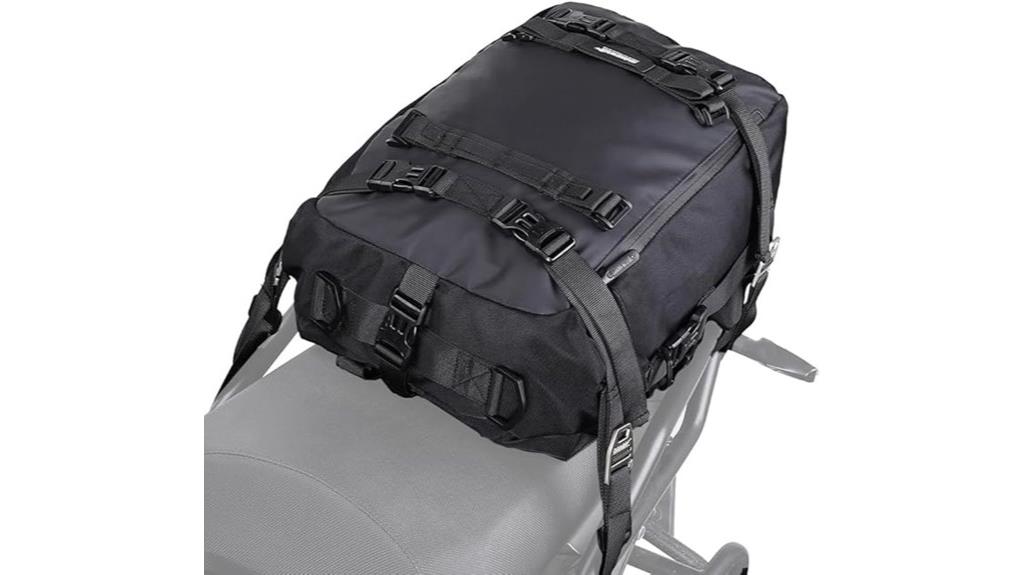 waterproof motorcycle tail bag