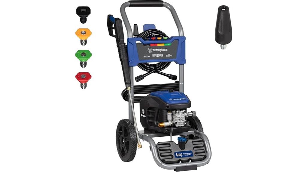 westinghouse 3000 psi pressure washer
