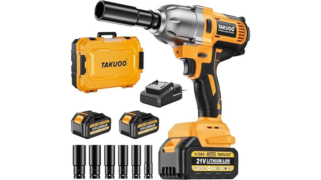 wireless high torque power tool