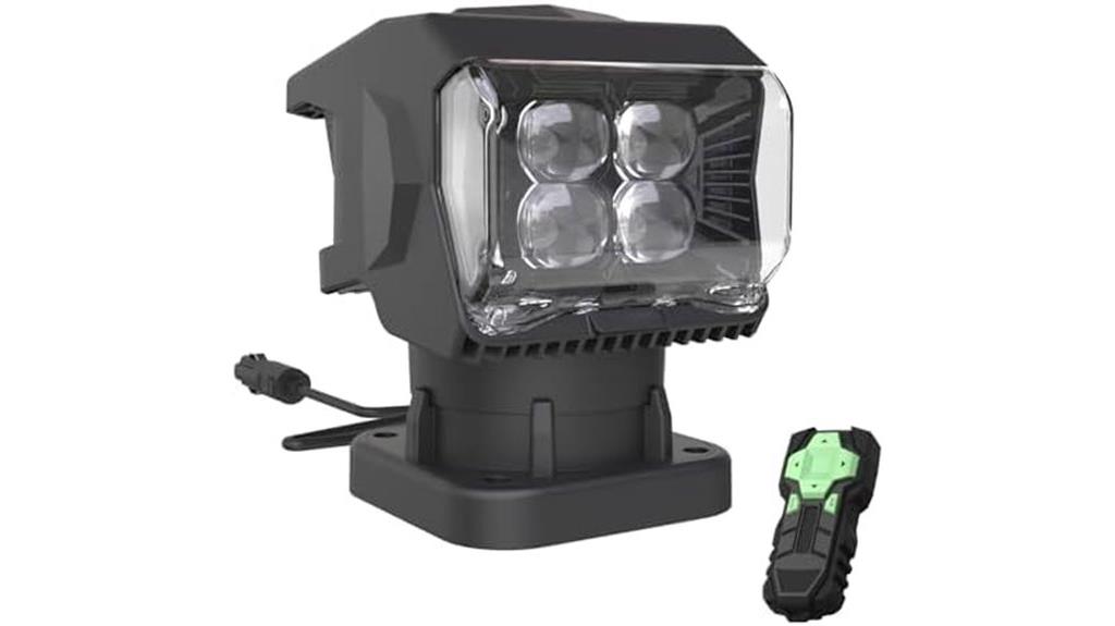 wireless led spotlight remote