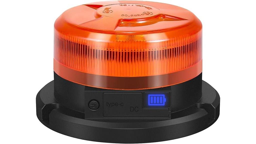 wireless magnetic strobe beacon