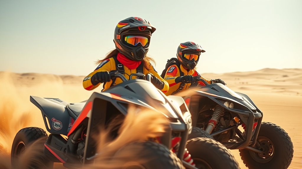women conquer desert races