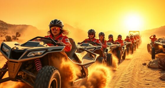 women desert racing pioneers