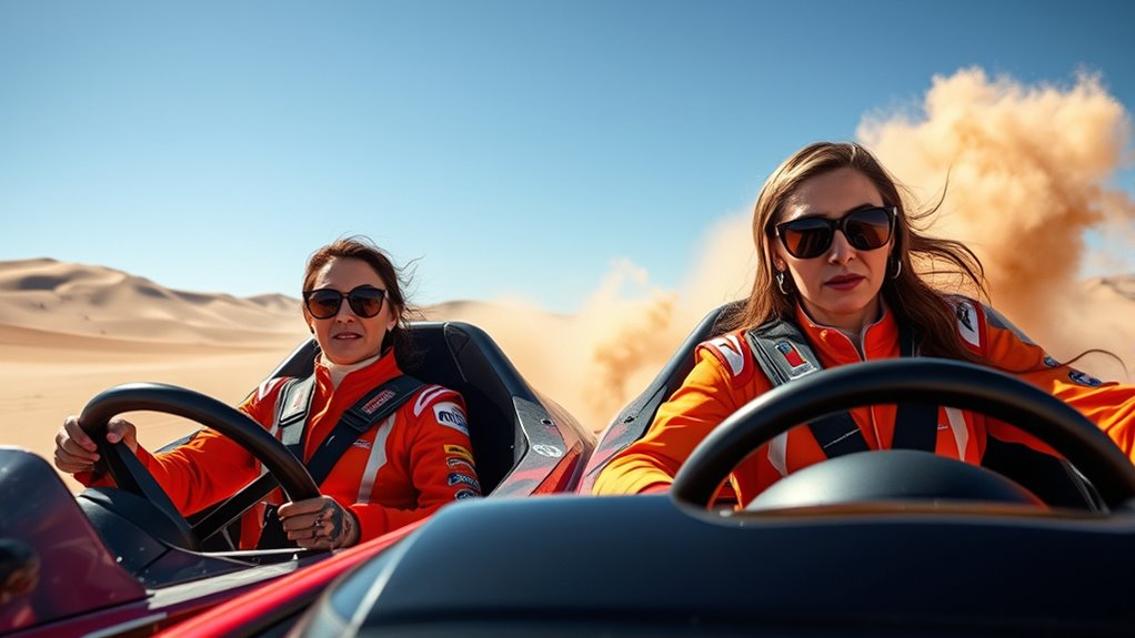 women revolutionize desert racing