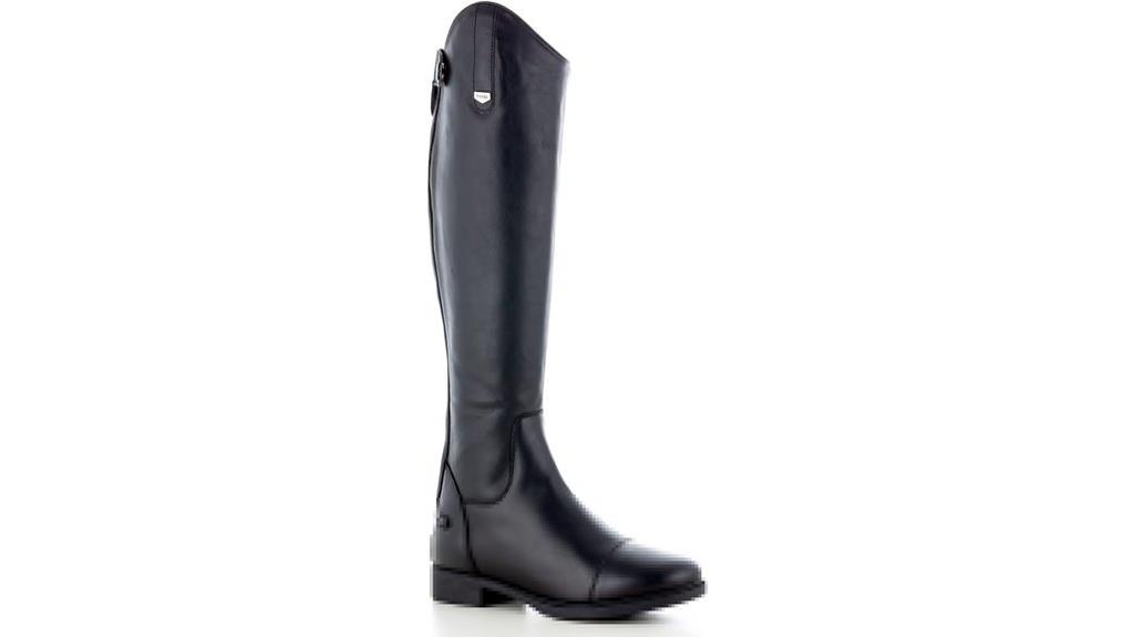 women s synthetic leather riding boots