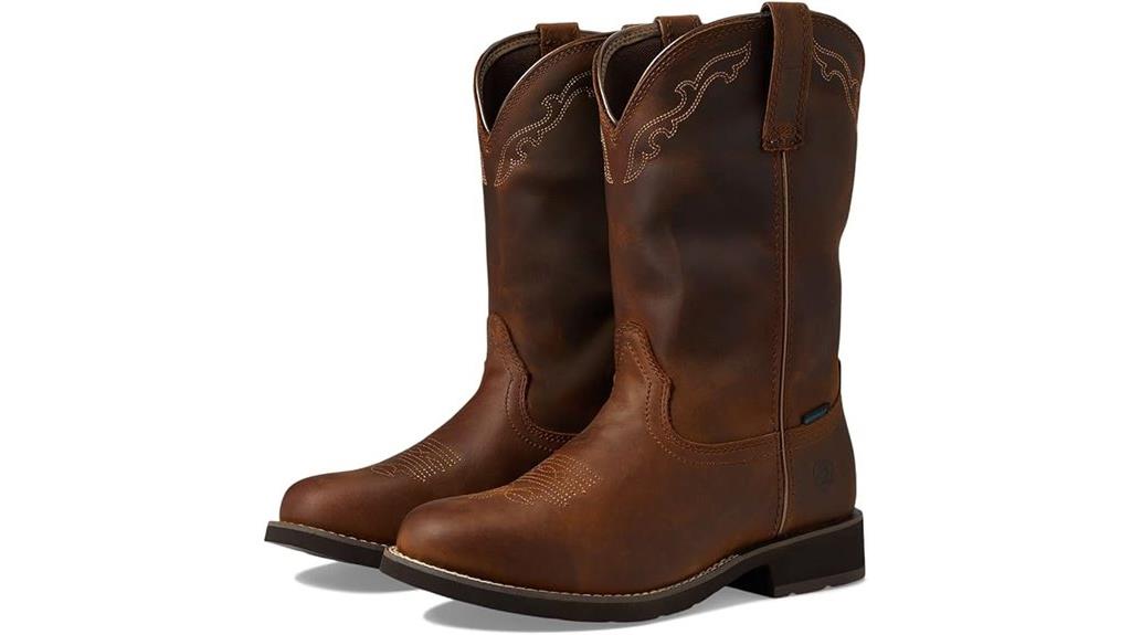 women s waterproof western boots
