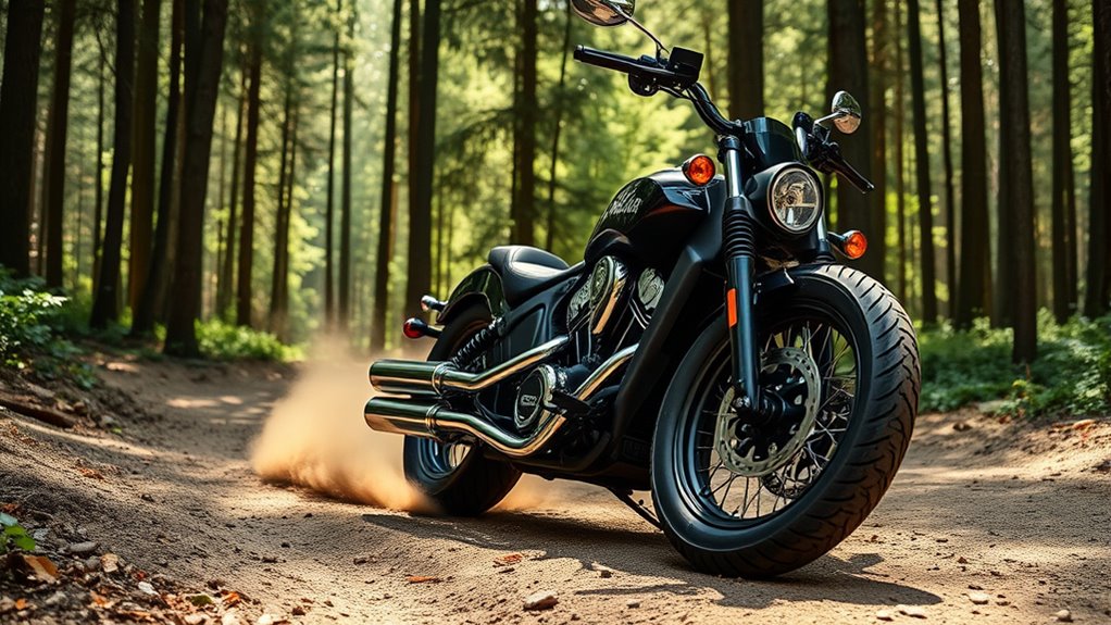 adjustable suspension enhances riding