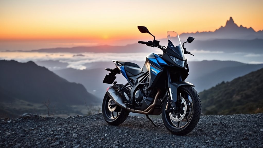 aprilias adventure motorcycle vision