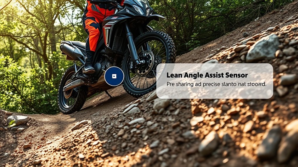 automatic motorcycle stabilization system