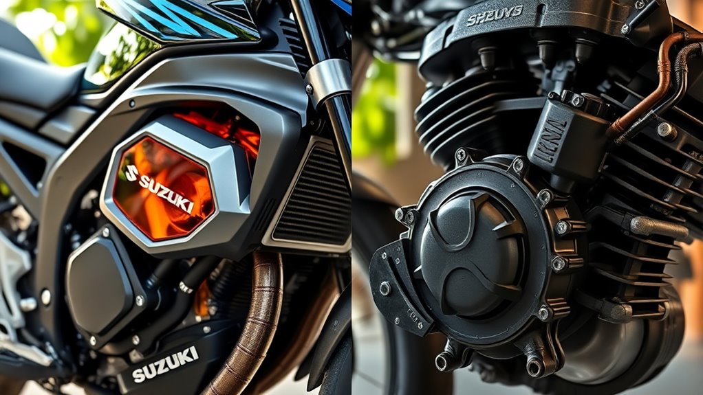 comparative engine cooling systems