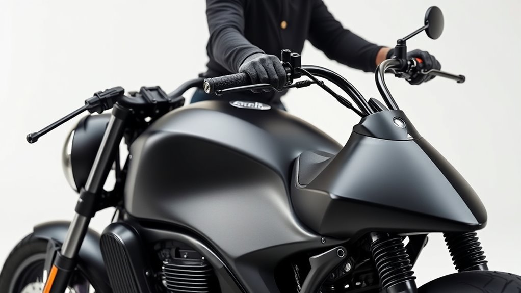 customized rider ergonomic design