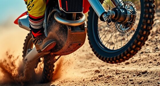 dirt bike grip dynamics