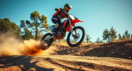 dirt bike tricks and physics
